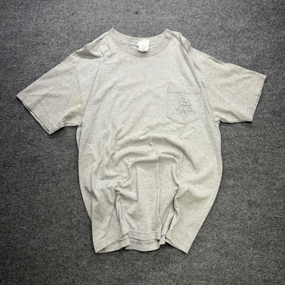 Chase Authentics NASCAR Shirt‎ Budweiser Men's Large Gray 90s Y2K